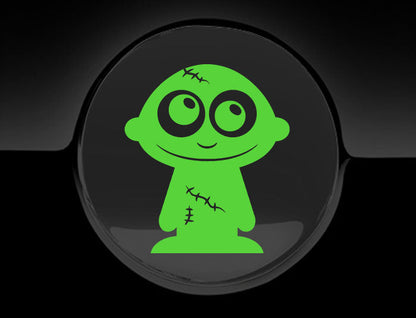 Adorable Zombie Fuel Cap Car Sticker