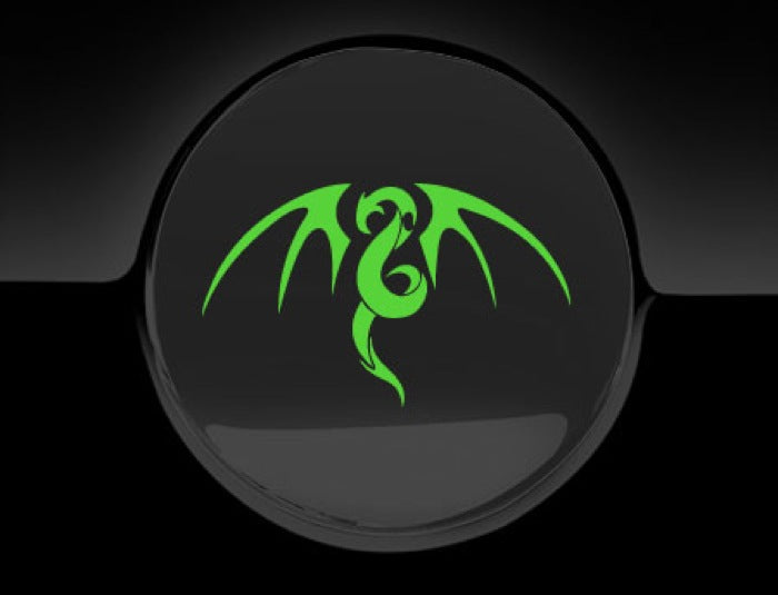 Tribal Dragon Fuel Cap Cover Car Sticker