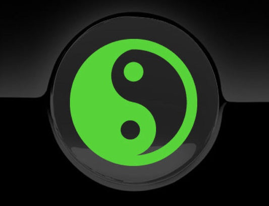Yin Yang Fuel Cap Cover Car Sticker