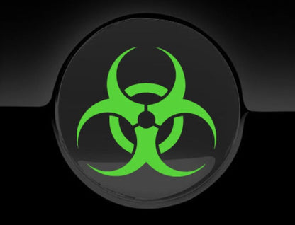 Biohazard Fuel Cap Cover Car Sticker