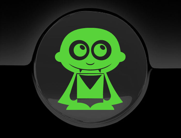 Adorable Vampire Fuel Cap Car Sticker