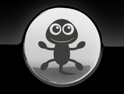Adorable Lizard Fuel Cap Car Sticker