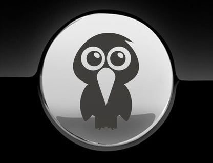 Adorable Hawk Fuel Cap Car Sticker
