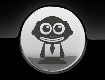 Adorable Grandpa Fuel Cap Car Sticker