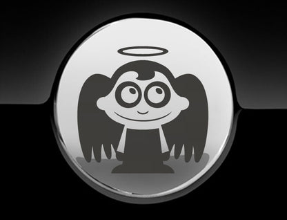 Adorable Angel Fuel Cap Car Sticker