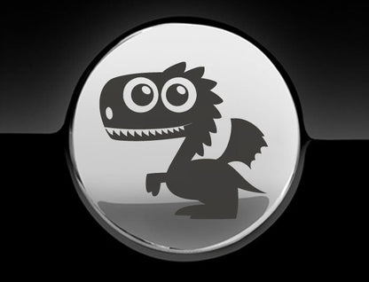 Adorable Dragon Fuel Cap Car Sticker