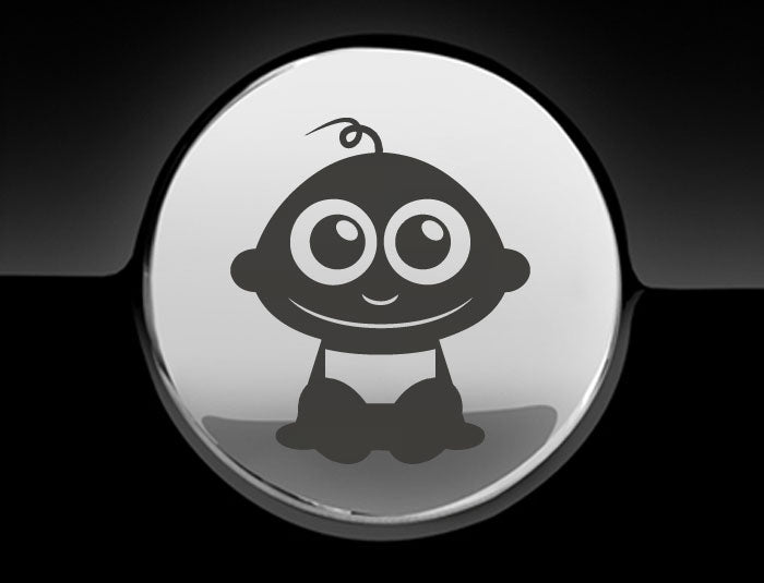 Adorable Baby Fuel Cap Car Sticker