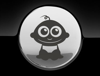 Adorable Baby Fuel Cap Car Sticker