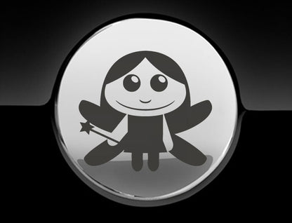Adorable Fairy Fuel Cap Car Sticker