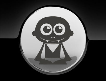 Adorable Vampire Fuel Cap Car Sticker