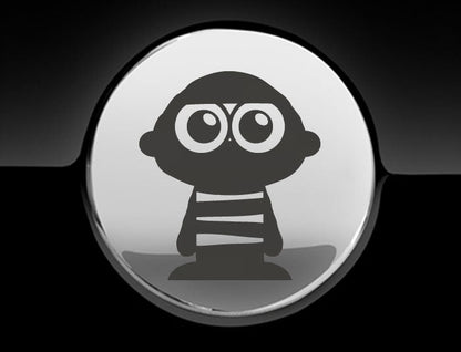 Adorable Mummy Fuel Cap Car Sticker