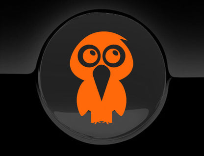 Adorable Hawk Fuel Cap Car Sticker