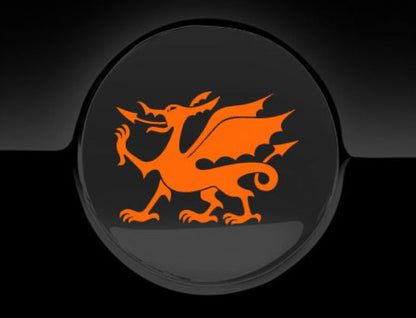 Welsh Dragon Cymru Fuel Cap Cover Car Sticker