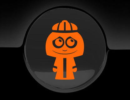 Adorable Queen Fuel Cap Car Sticker