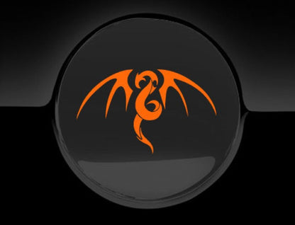 Tribal Dragon Fuel Cap Cover Car Sticker