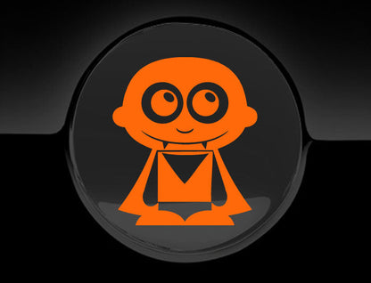 Adorable Vampire Fuel Cap Car Sticker