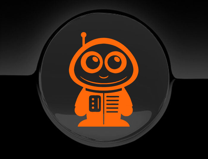 Adorable Astronaut Fuel Cap Car Sticker