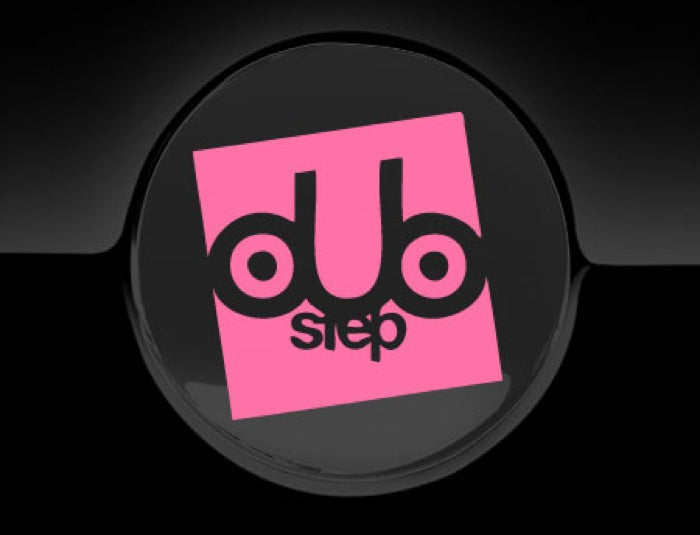 Dub Step Music Fuel Cap Cover Car Sticker
