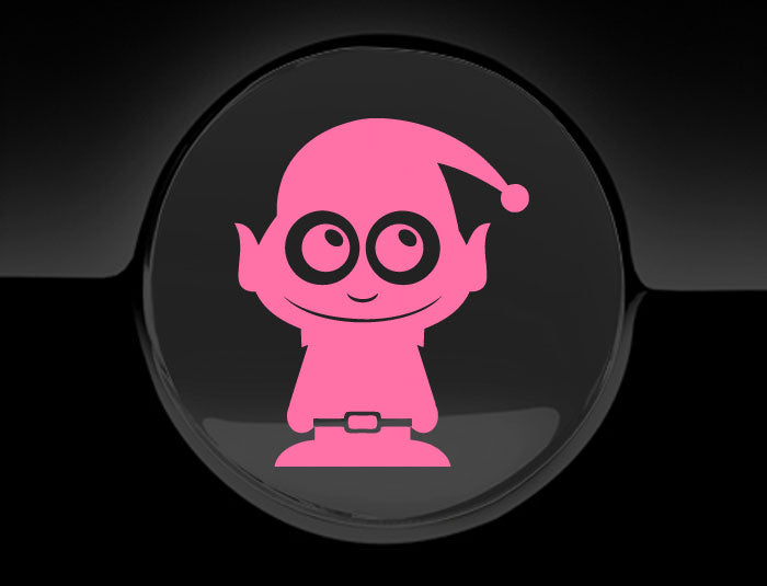 Adorable Elf Fuel Cap Car Sticker