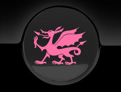 Welsh Dragon Cymru Fuel Cap Cover Car Sticker