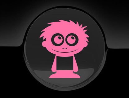 Adorable Kid Fuel Cap Car Sticker