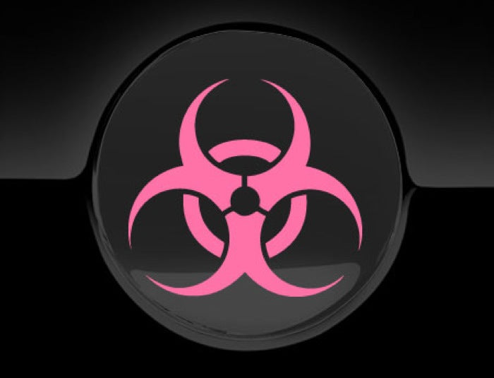 Biohazard Fuel Cap Cover Car Sticker