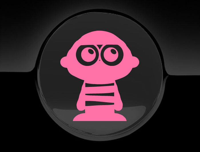 Adorable Mummy Fuel Cap Car Sticker