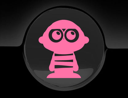Adorable Mummy Fuel Cap Car Sticker
