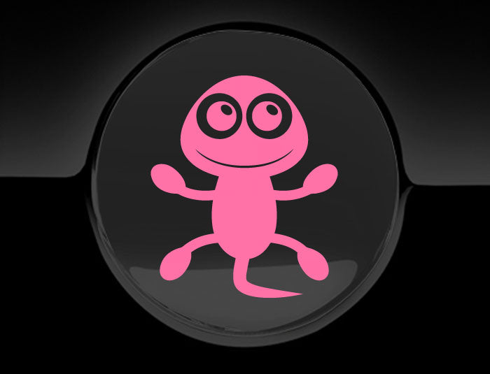 Adorable Lizard Fuel Cap Car Sticker