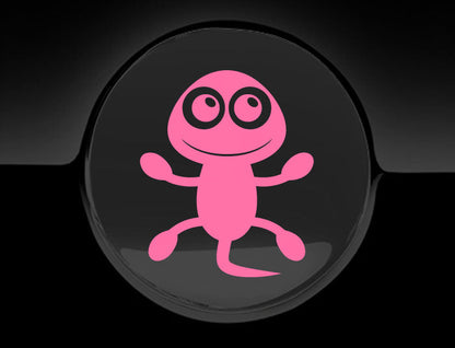 Adorable Lizard Fuel Cap Car Sticker