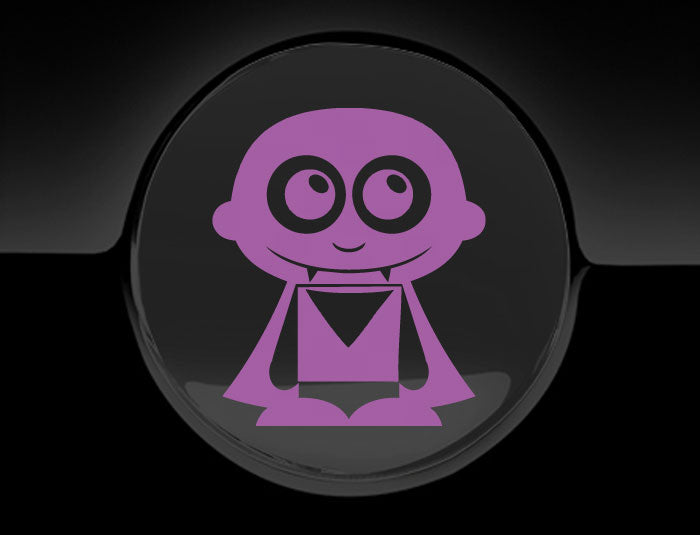Adorable Vampire Fuel Cap Car Sticker