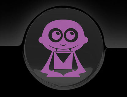 Adorable Vampire Fuel Cap Car Sticker
