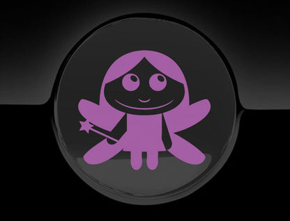 Adorable Fairy Fuel Cap Car Sticker