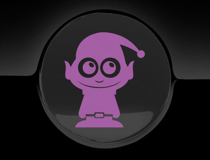Adorable Elf Fuel Cap Car Sticker