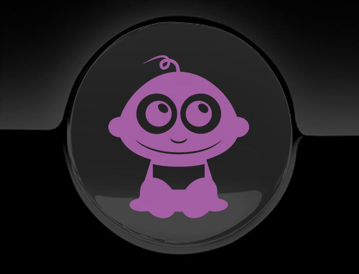 Adorable Baby Fuel Cap Car Sticker