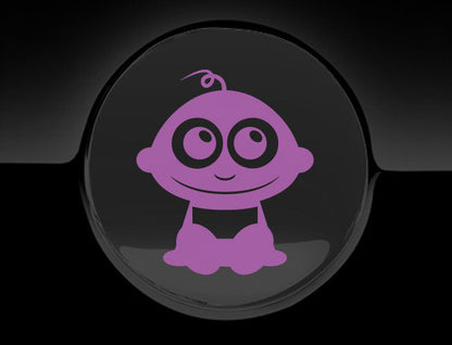 Adorable Baby Fuel Cap Car Sticker