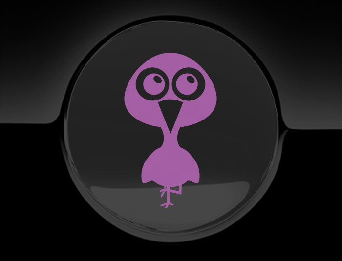 Adorable Flamingo Fuel Cap Car Sticker