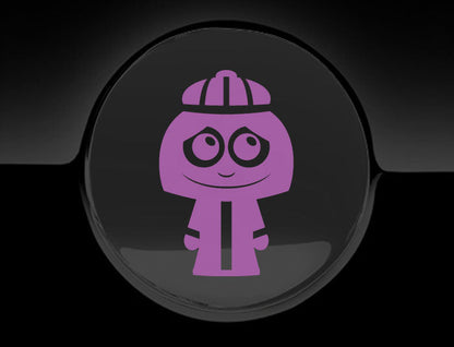 Adorable Queen Fuel Cap Car Sticker