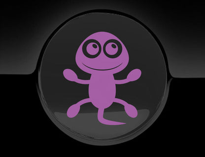 Adorable Lizard Fuel Cap Car Sticker