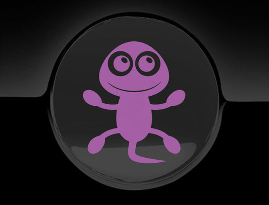 Adorable Lizard Fuel Cap Car Sticker