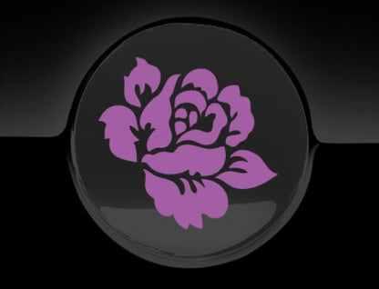 English Rose Fuel Cap Cover Car Sticker