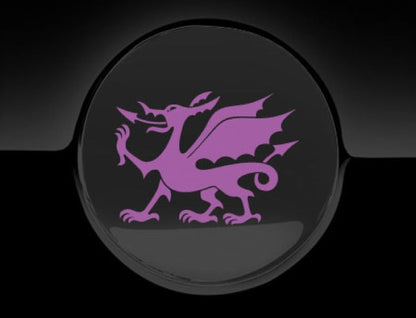 Welsh Dragon Cymru Fuel Cap Cover Car Sticker