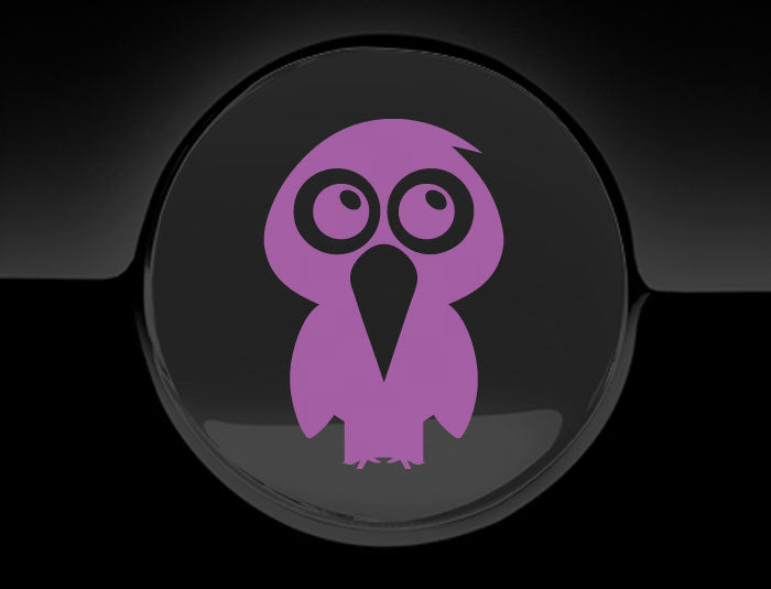 Adorable Hawk Fuel Cap Car Sticker