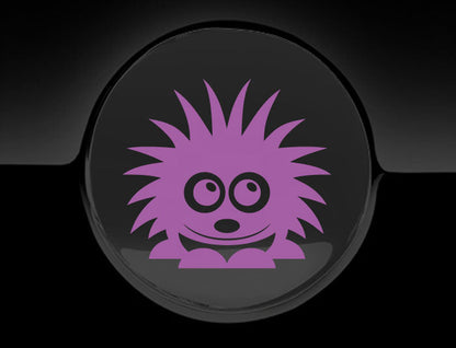Adorable Hedgehog Fuel Cap Car Sticker