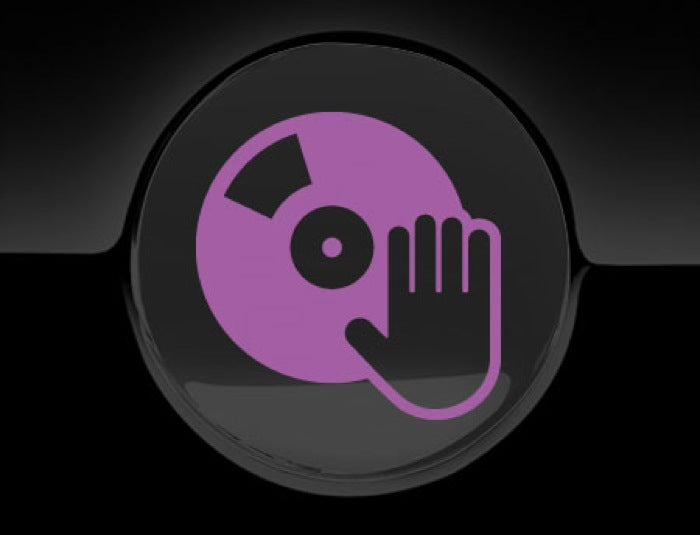 DJ Music Fuel Cap Cover Car Sticker