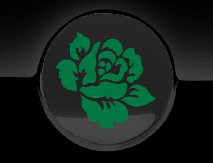 English Rose Fuel Cap Cover Car Sticker