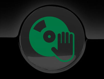 DJ Music Fuel Cap Cover Car Sticker
