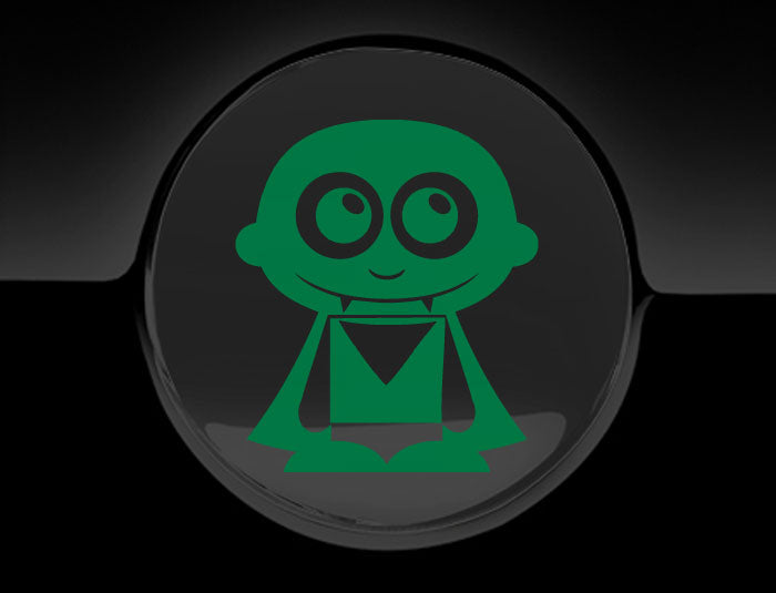 Adorable Vampire Fuel Cap Car Sticker
