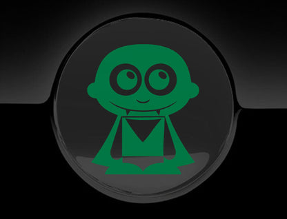 Adorable Vampire Fuel Cap Car Sticker