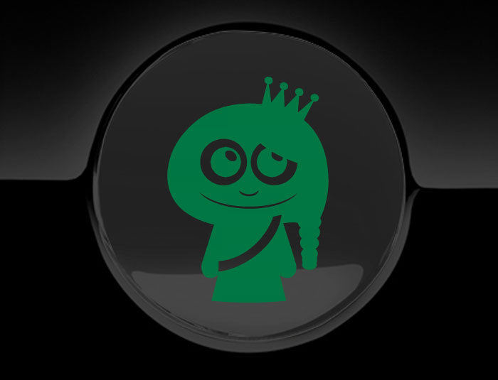 Adorable Princess Fuel Cap Car Sticker